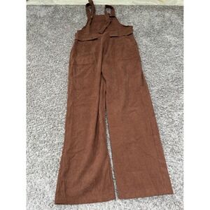SHEIN Brown Women Jeans Overalls